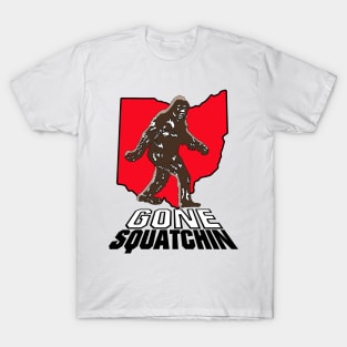 Bigfoot Gone Squatchin (Ohio) T-Shirt